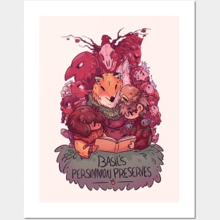 Basil's Persimmon Preserves Characters Posters and Art